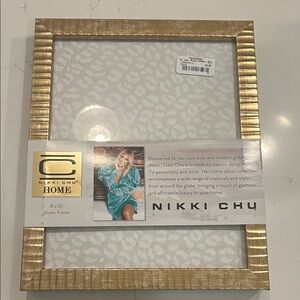 Home Gold Textured 8x10 Photo Frame